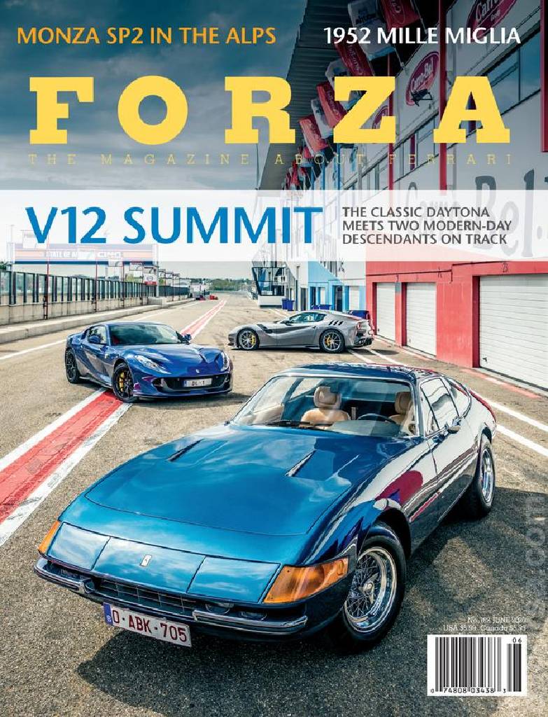 Cover of Forza Magazine issue 182, JUNE 2020