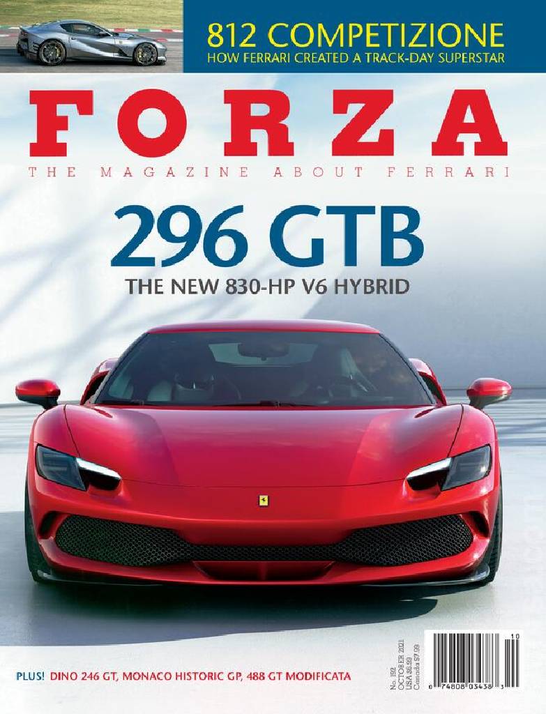 Cover of Forza Magazine issue 192, OCTOBER 2021