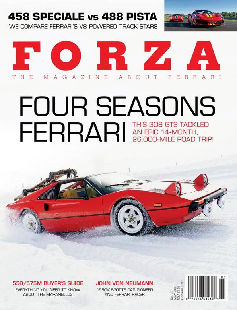 Cover of Forza Magazine issue 197, MAY 2022