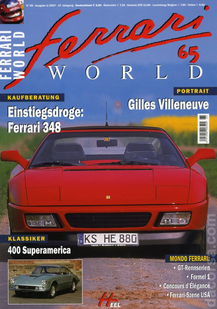 Image representing Ferrari World Deutschland issue 65, Ausgabe 2/2007 - 17. Jahrgang