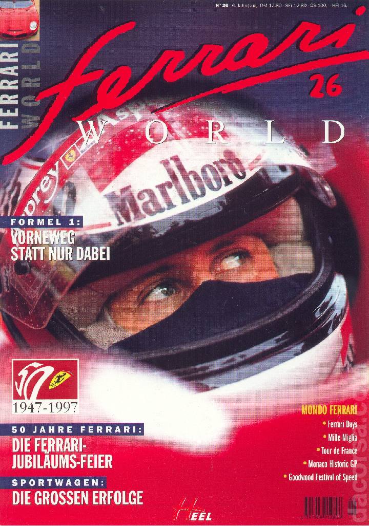 Image representing Ferrari World Deutschland issue 26, 7. Jahrgang (1997)
