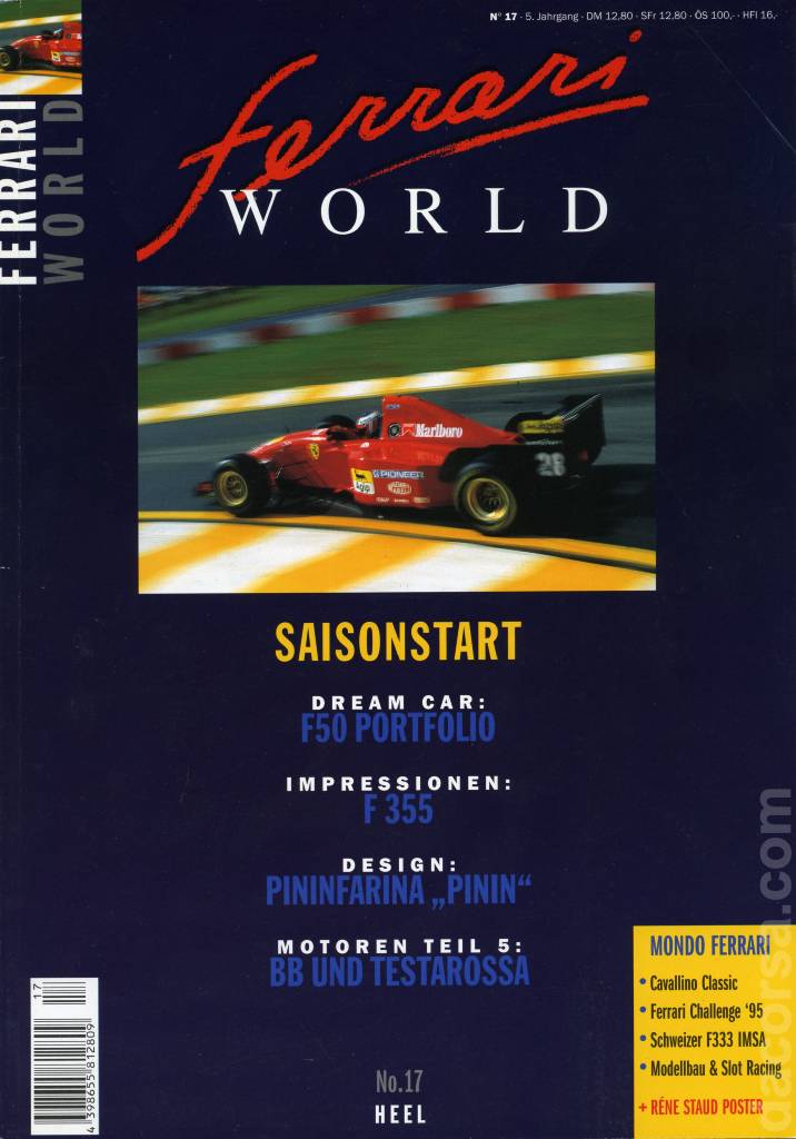 Image representing Ferrari World Deutschland issue 17, 5. Jahrgang (1995)