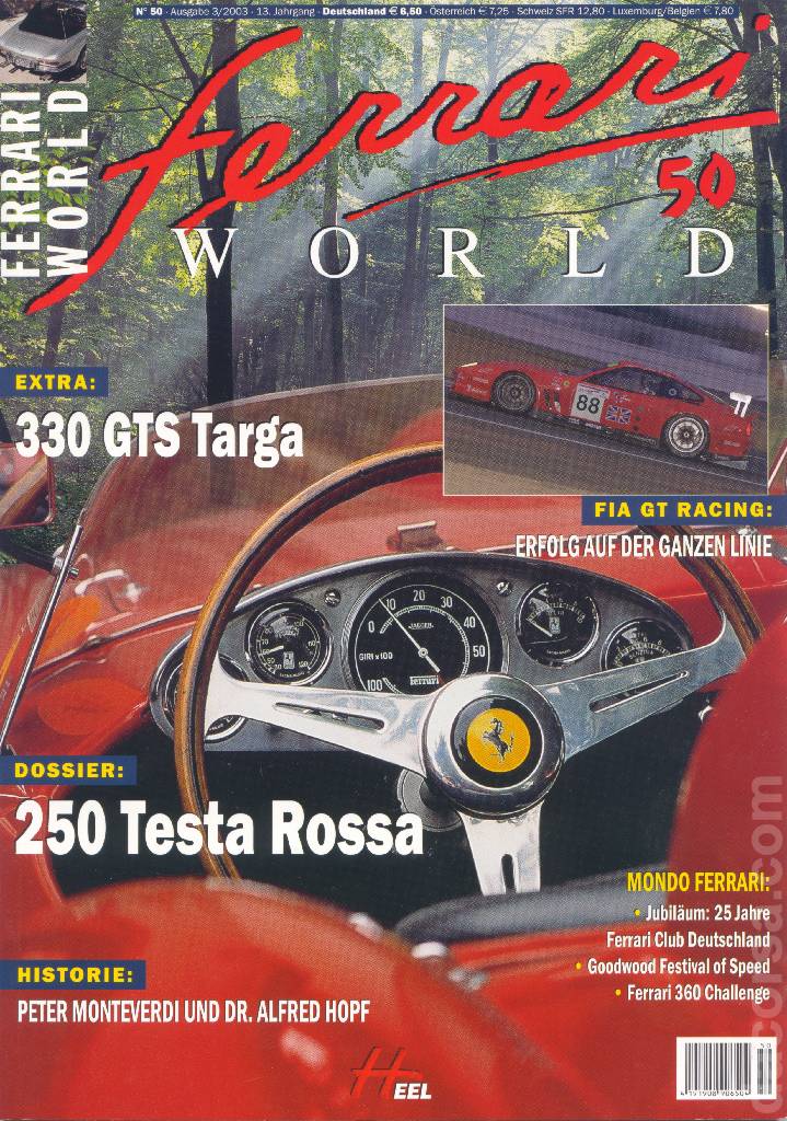 Image representing Ferrari World Deutschland issue 50, 13. Jahrgang (2003)