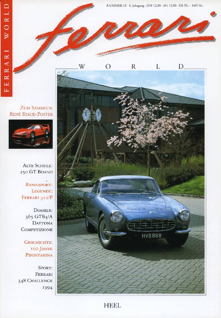 Image for Ferrari World Deutschland issue 12