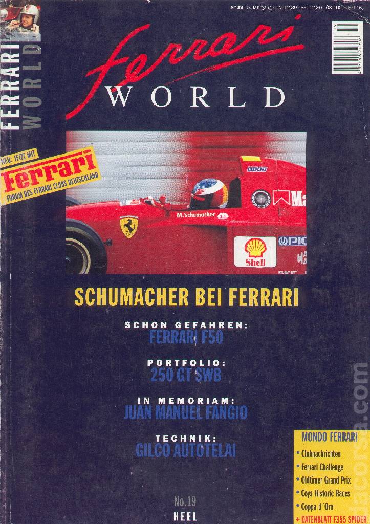 Image for Ferrari World Deutschland issue 19
