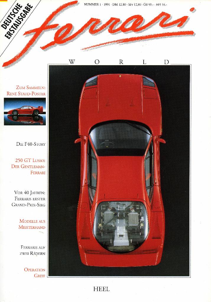 Image for Ferrari World Deutschland issue 1