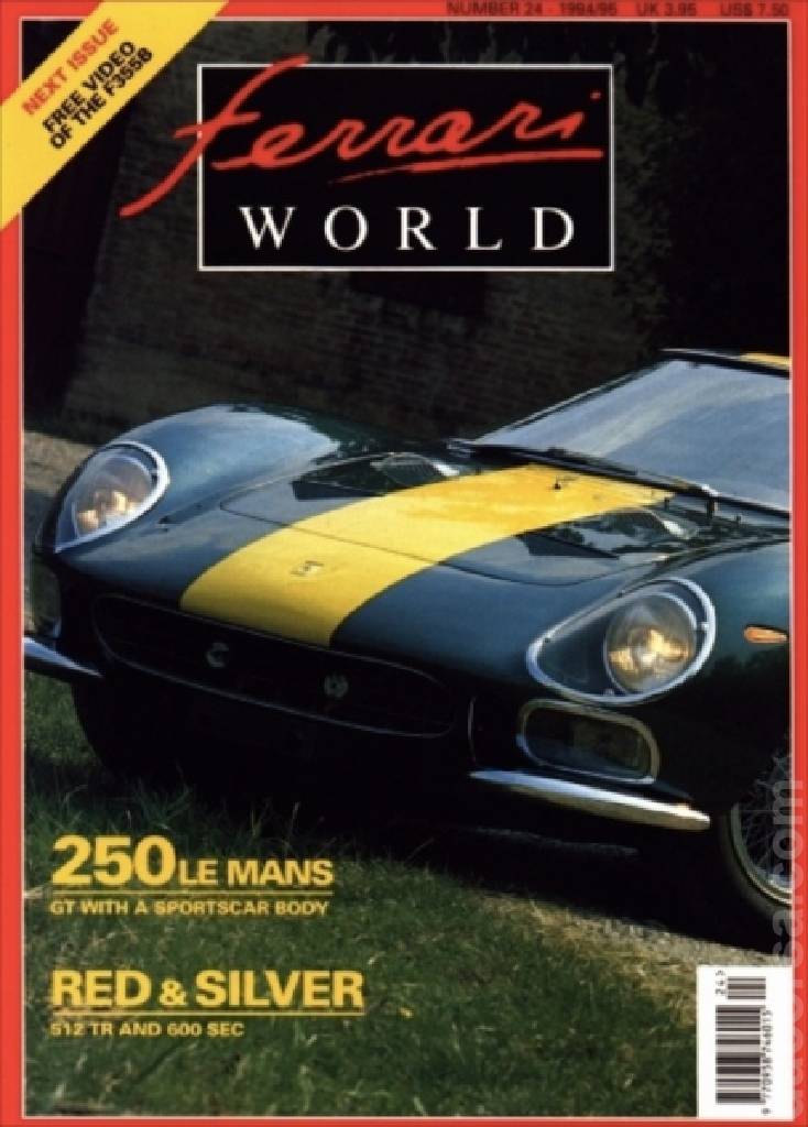 Cover of Ferrari World issue 24, December 1994 / January 1995