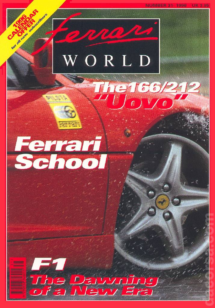 Cover of Ferrari World issue 31, February / March 1996