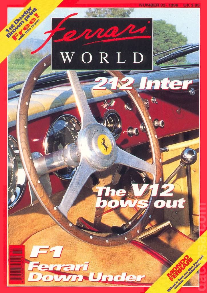 Cover of Ferrari World issue 32, April / May 1996