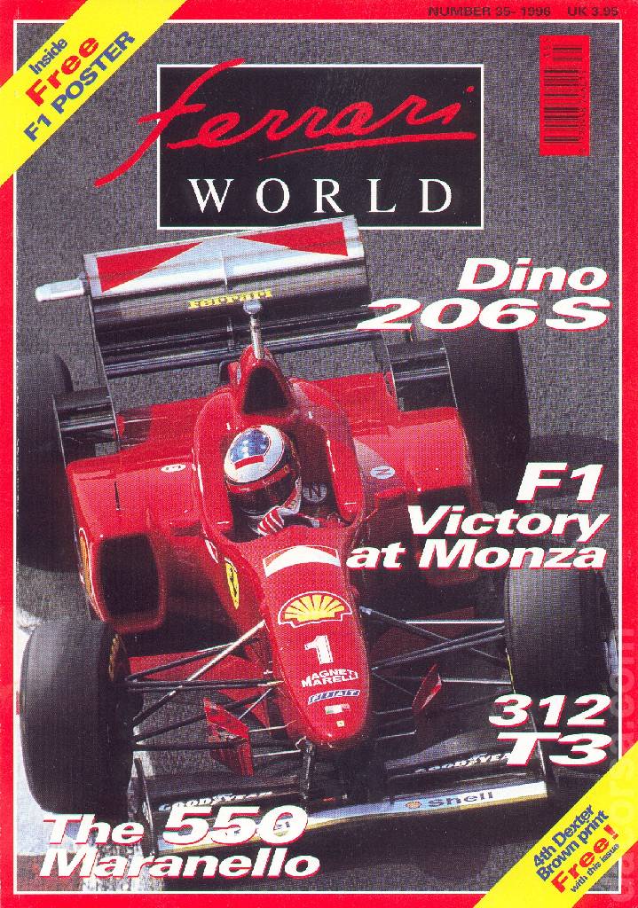 Cover of Ferrari World issue 35, October / November 1996