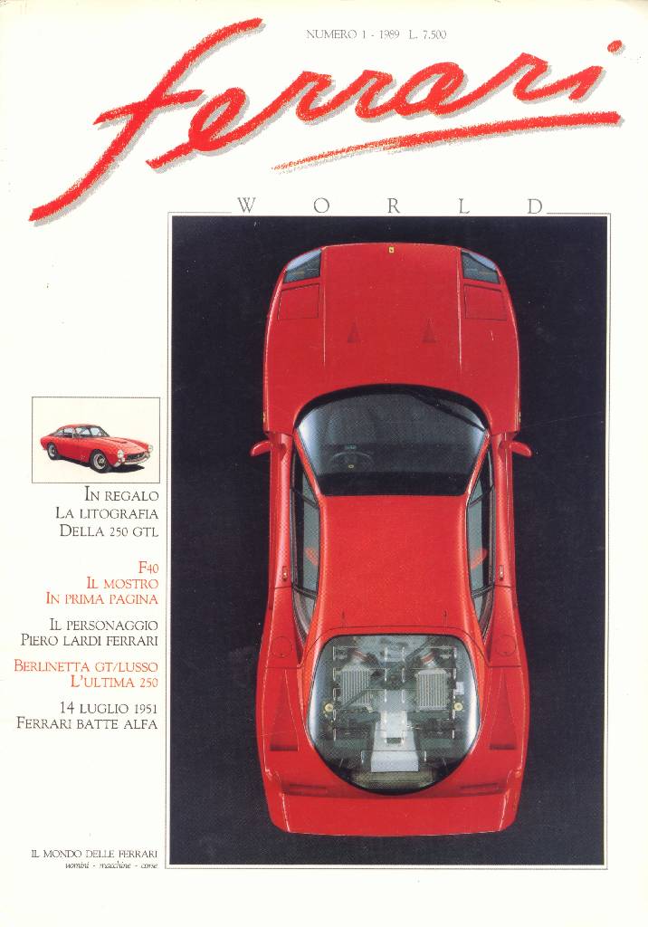 Image for Ferrari World Italia issue 1