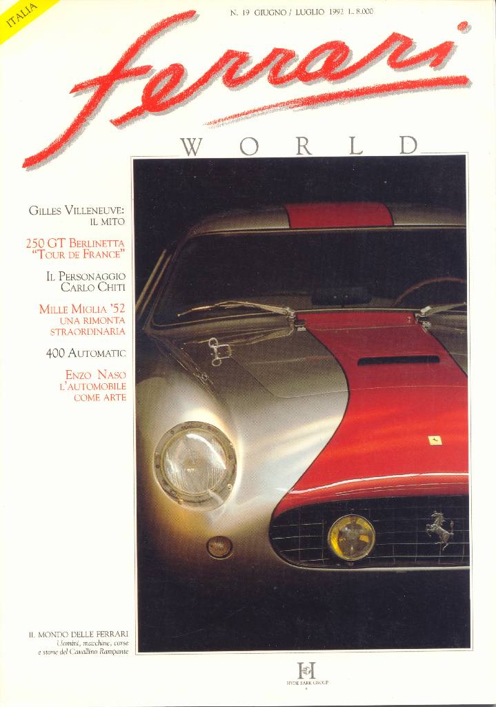Image for Ferrari World Italia issue 19