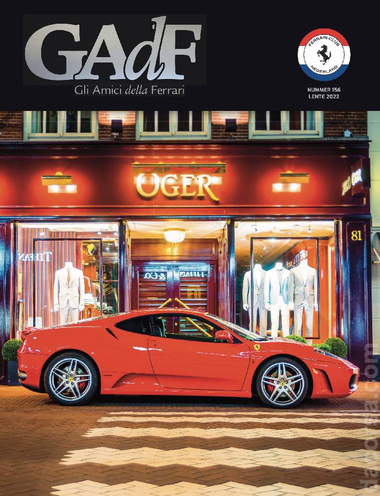 Cover of Gli Amici della Ferrari issue 156, Lente 2022