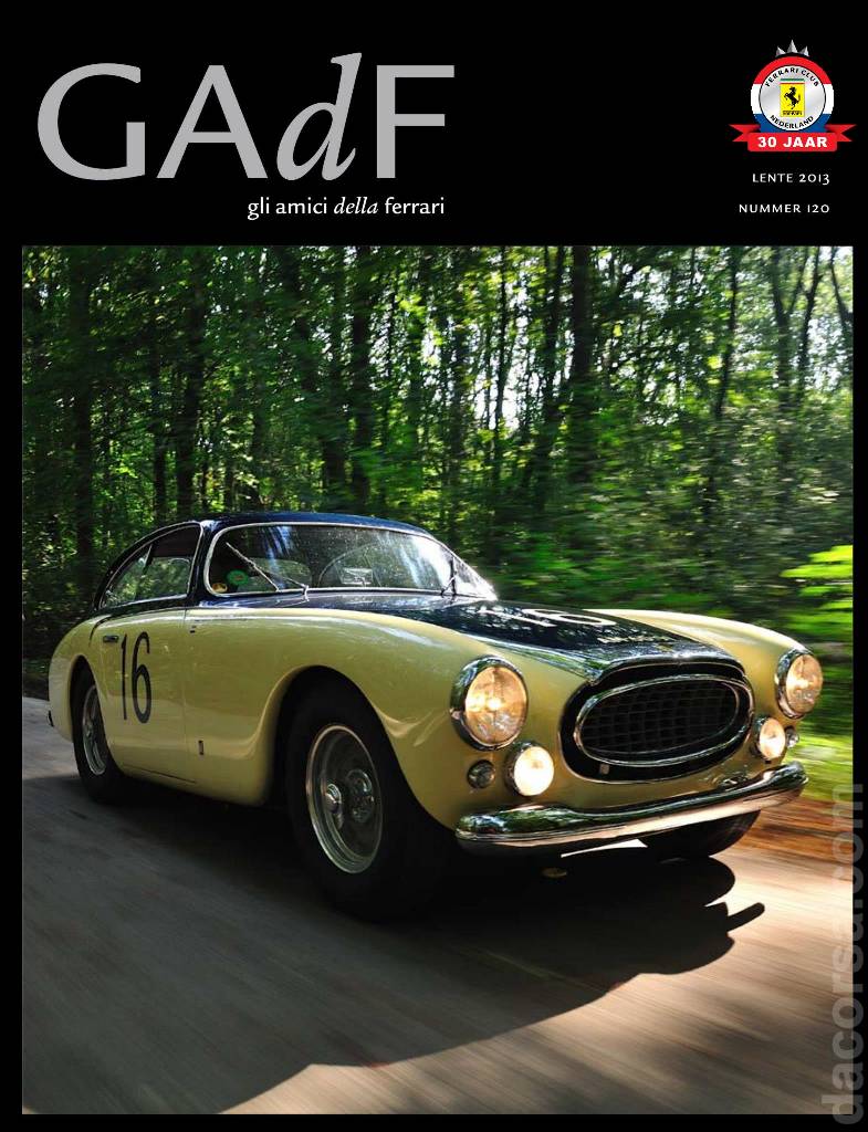 Cover of Gli Amici della Ferrari issue 120, Lente 2013