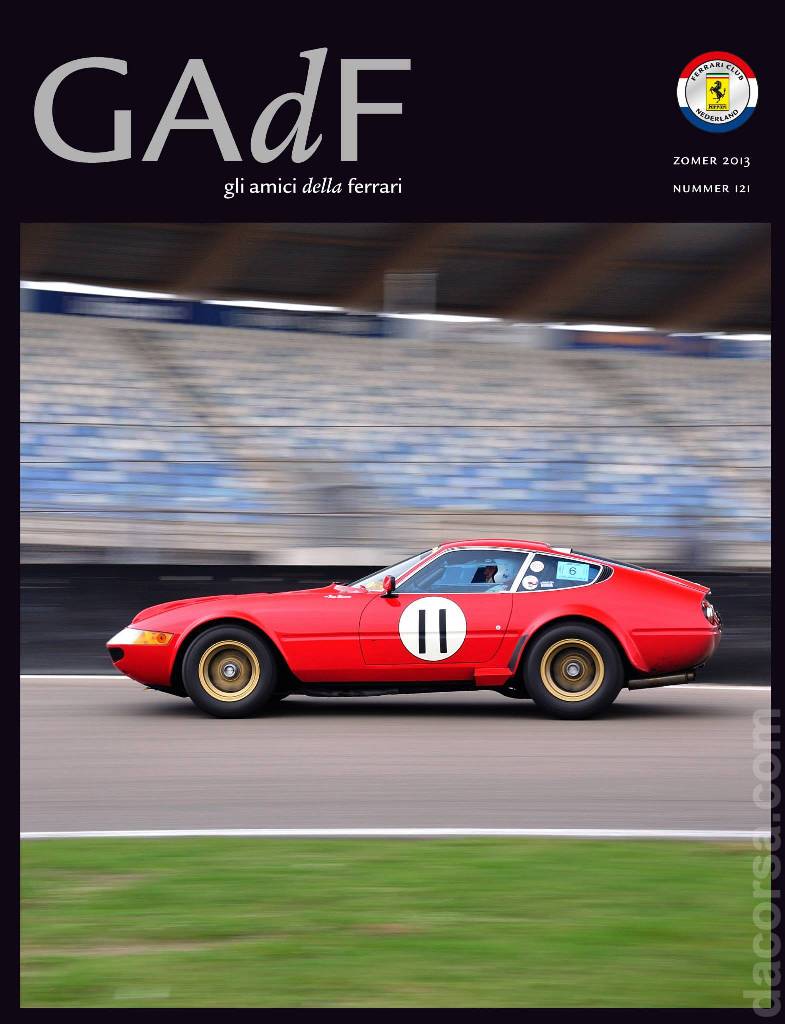 Cover of Gli Amici della Ferrari issue 121, Zomer 2013