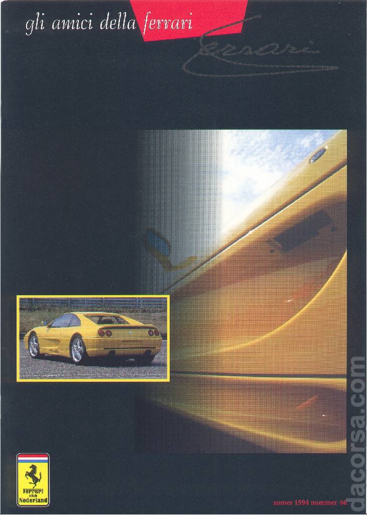 Cover of Gli Amici della Ferrari issue 46, zomer 1994 nummer 46