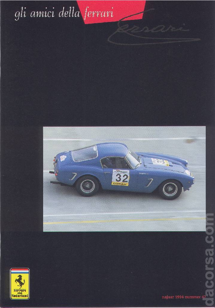 Cover of Gli Amici della Ferrari issue 47, najaar 1994 nummer 47