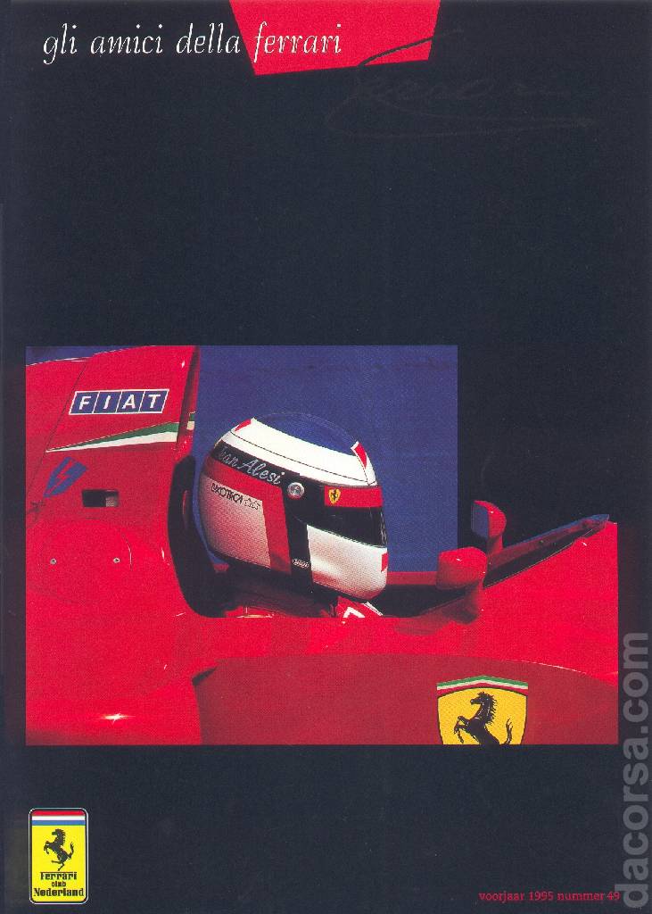 Cover of Gli Amici della Ferrari issue 49, voorjaar 1995 nummer 49