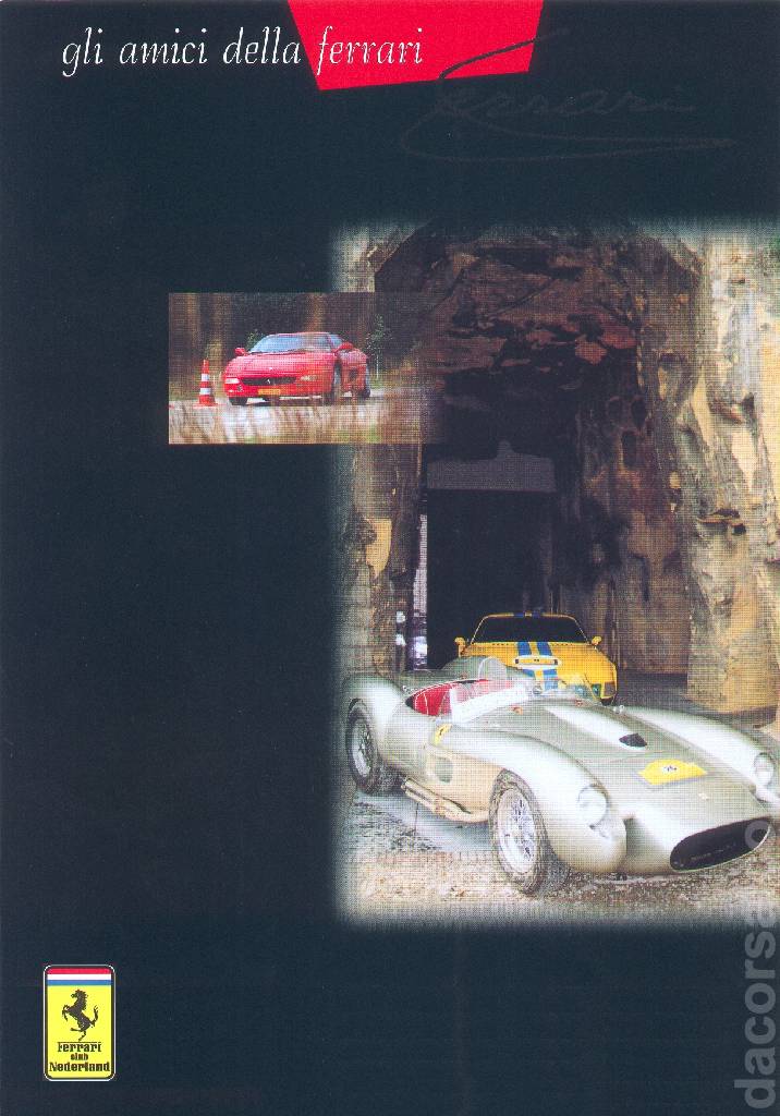 Cover of Gli Amici della Ferrari issue 56, Winter 1997 nummer 56