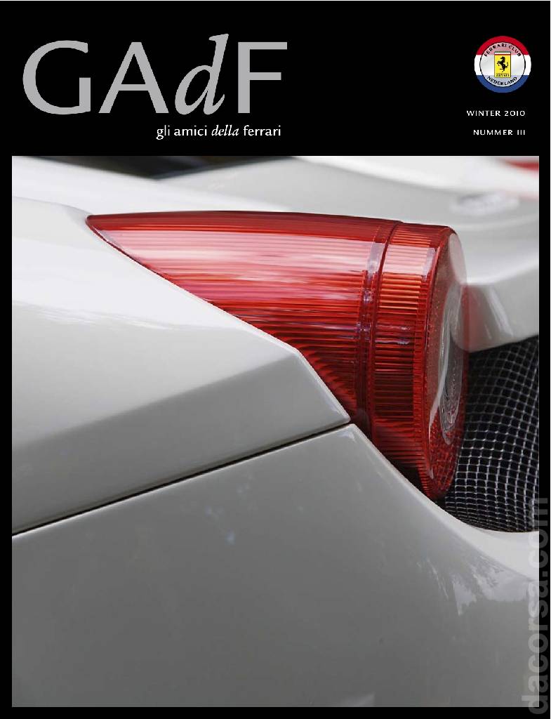 Cover of Gli Amici della Ferrari issue 80, Maart 2003 nummer 80