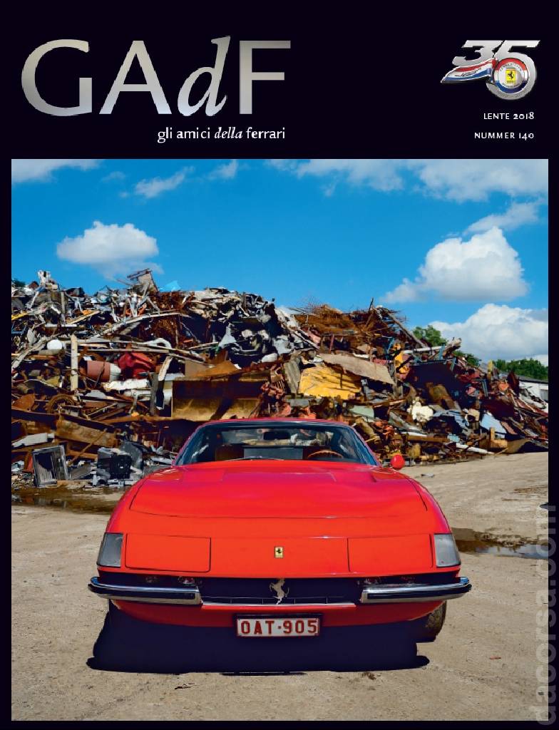 Cover of Gli Amici della Ferrari issue 140, Lente 2018