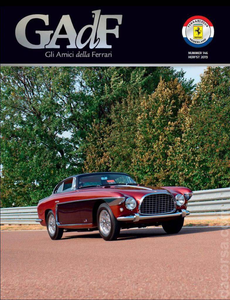 Cover of Gli Amici della Ferrari issue 146, Herfst 2019