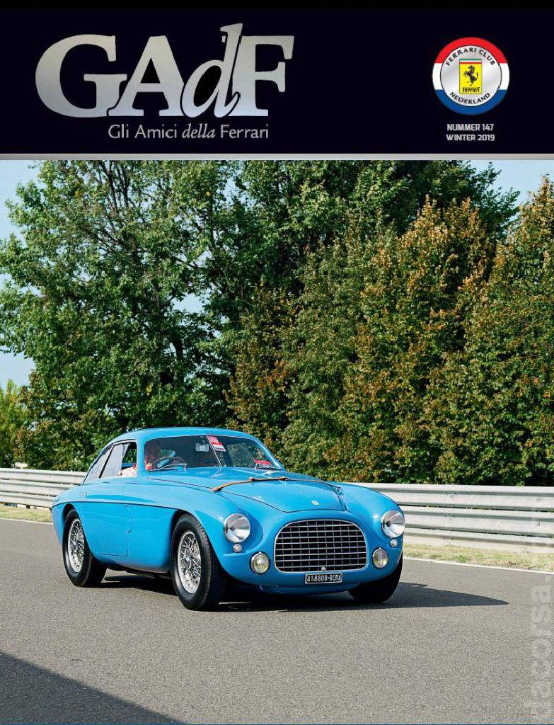 Cover of Gli Amici della Ferrari issue 147, Winter 2019