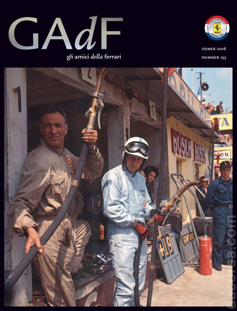 Cover of Gli Amici della Ferrari issue 133, Zomer 2016