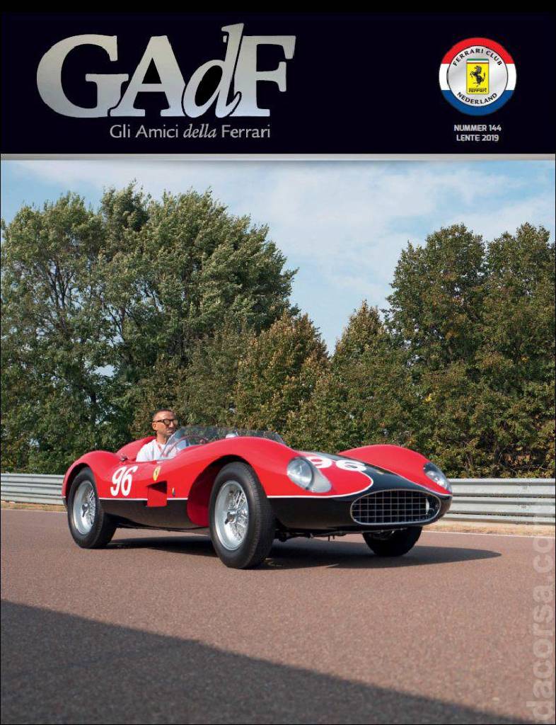 Cover of Gli Amici della Ferrari issue 144, Lente 2019