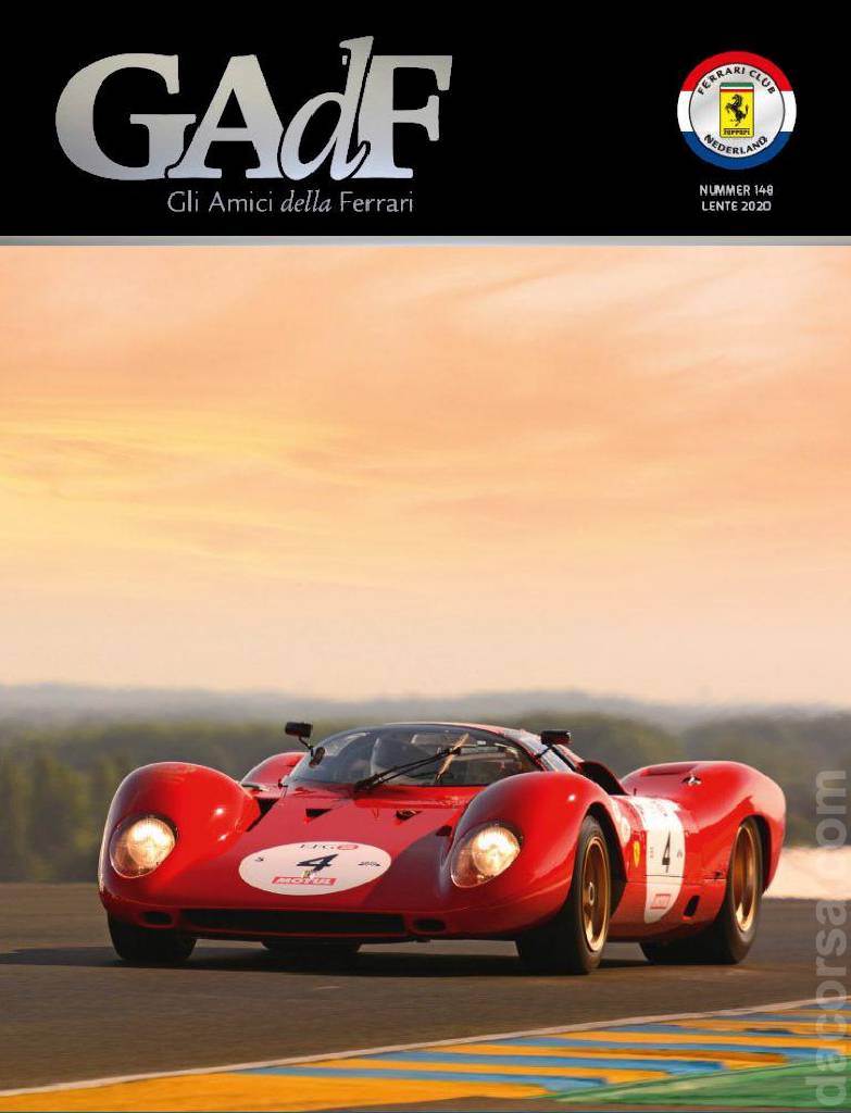Cover of Gli Amici della Ferrari issue 148, Lente 2020