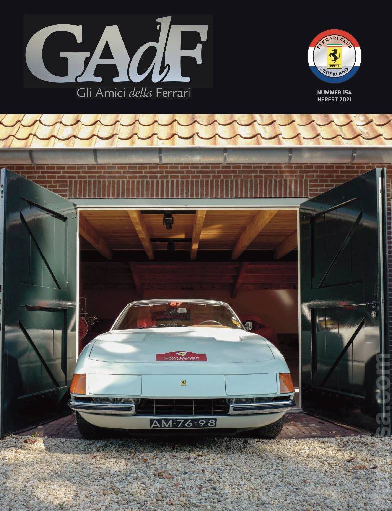 Cover of Gli Amici della Ferrari issue 154, Herfst 2021