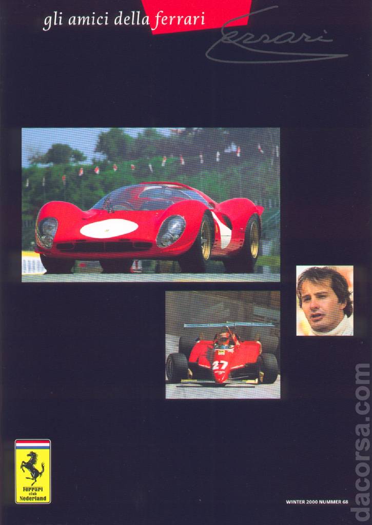 Image representing Gli Amici della Ferrari issue 68, Winter 2000 nummer 68