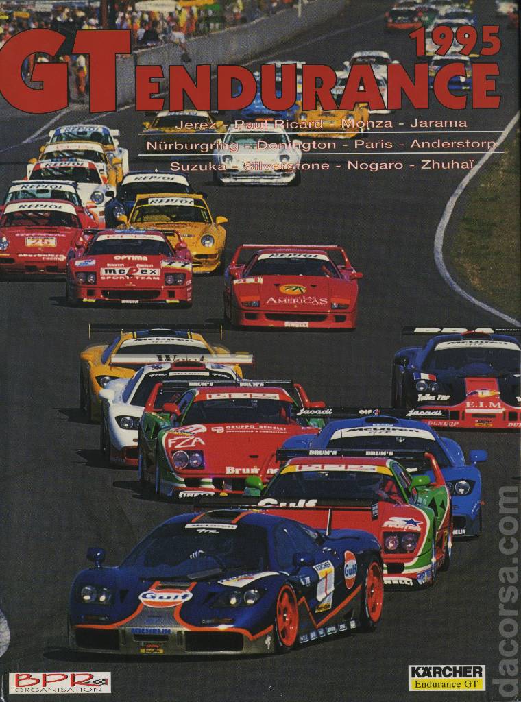 Cover of BPR 1995, Endurance GT
