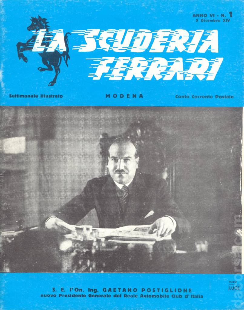 Image for La Scuderia Ferrari issue 1