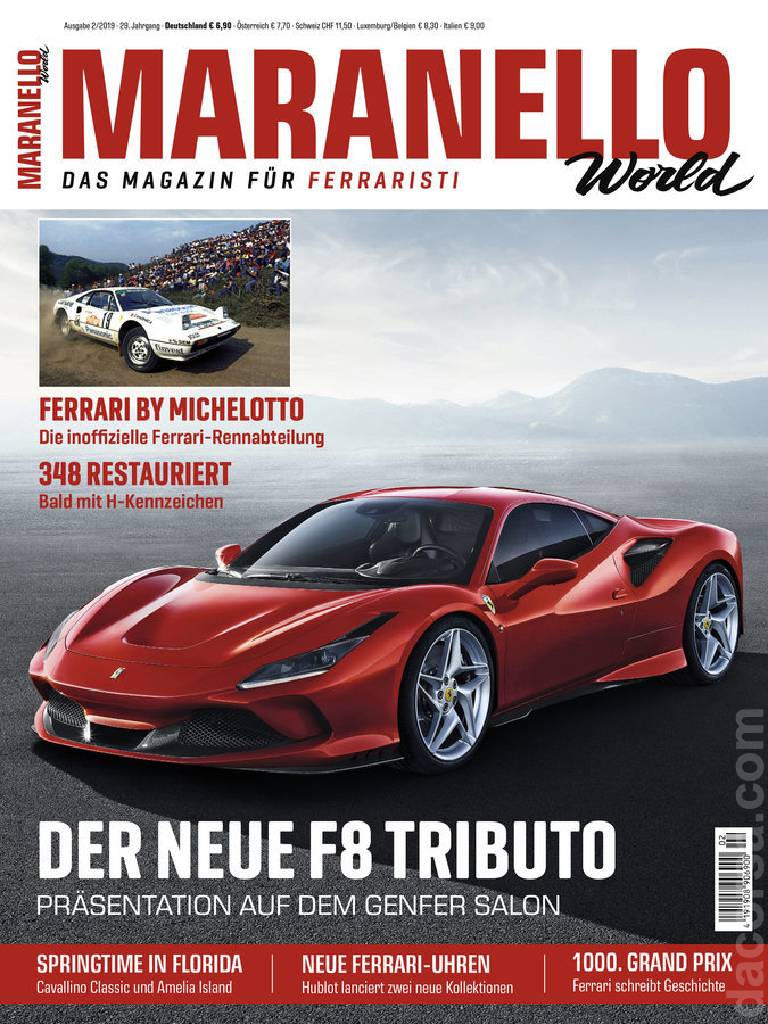 Image representing Maranello World issue 113, Ausgabe 2/2019 - 29. Jahrgang