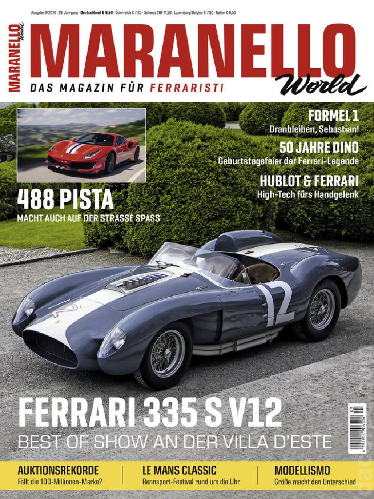 Image representing Maranello World issue 110, Ausgabe 3/2018 - 28. Jahrgang