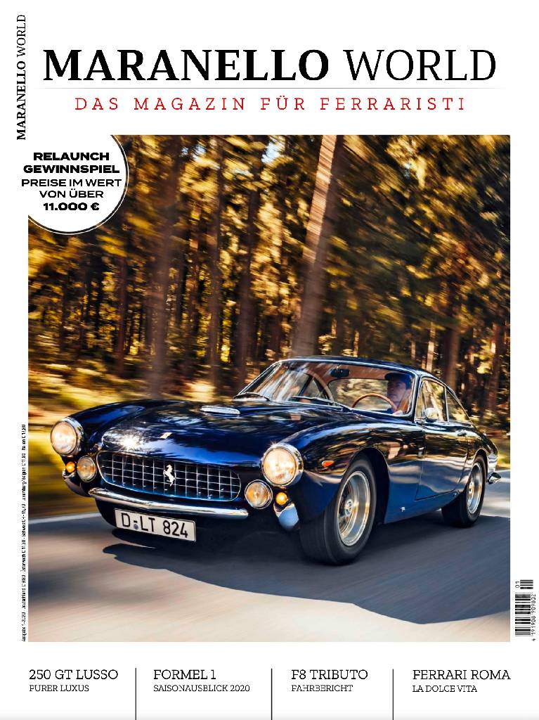 Cover of Maranello World issue 116, Ausgabe 1/2020 - 30. Jahrgang