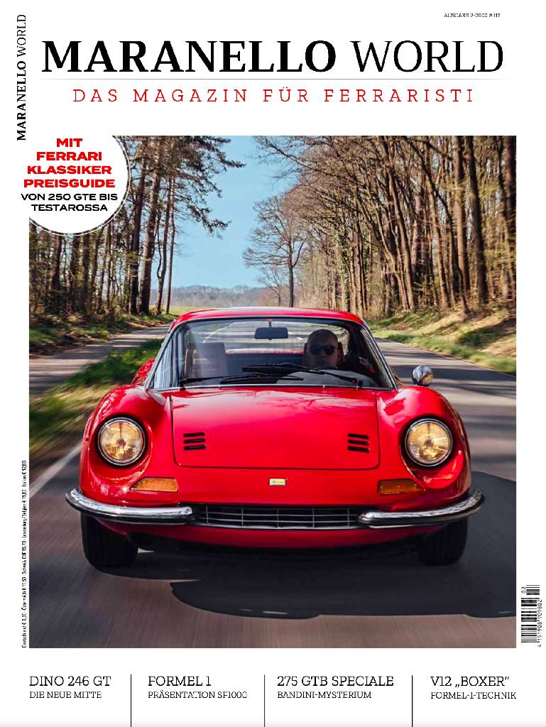 Cover of Maranello World issue 117, Ausgabe 2/2020 - 30. Jahrgang