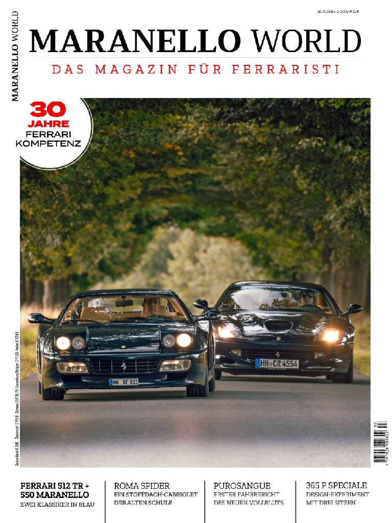 Cover of Maranello World issue 129, Ausgabe 2/2023 - 33. Jahrgang