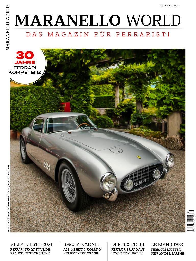 Cover of Maranello World issue 123, Ausgabe 4/2021 - 31. Jahrgang