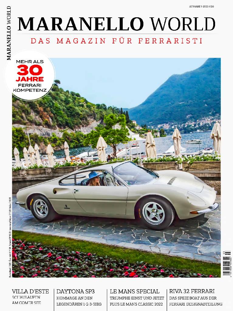 Cover of Maranello World issue 126, Ausgabe 3/2022 - 32. Jahrgang