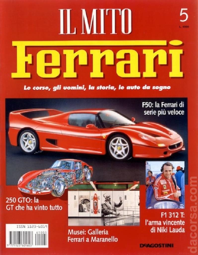 Cover of il Mito Ferrari issue 5, %!s(<nil>)