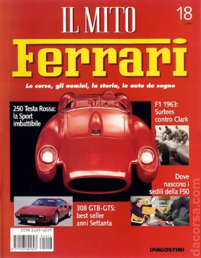 Cover of il Mito Ferrari issue 18, %!s(<nil>)