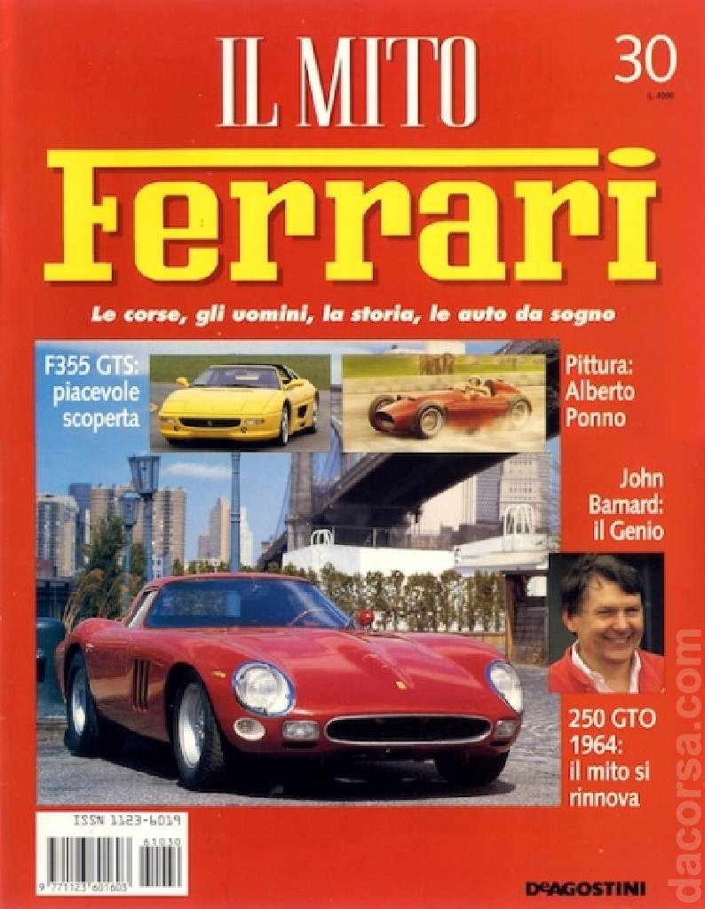 Cover of il Mito Ferrari issue 30, %!s(<nil>)