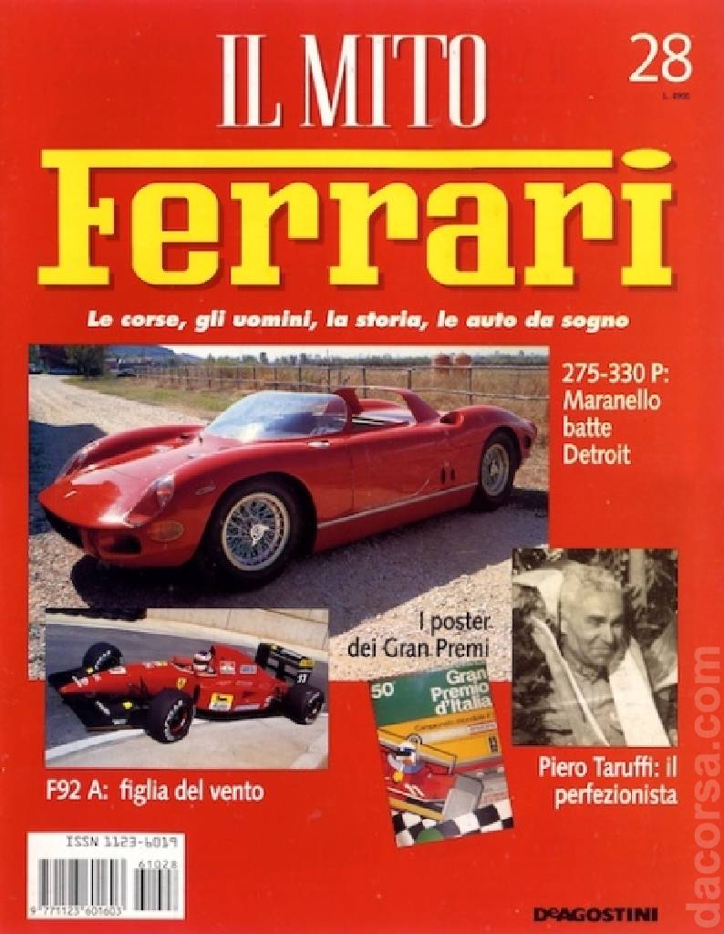Cover of il Mito Ferrari issue 28, %!s(<nil>)