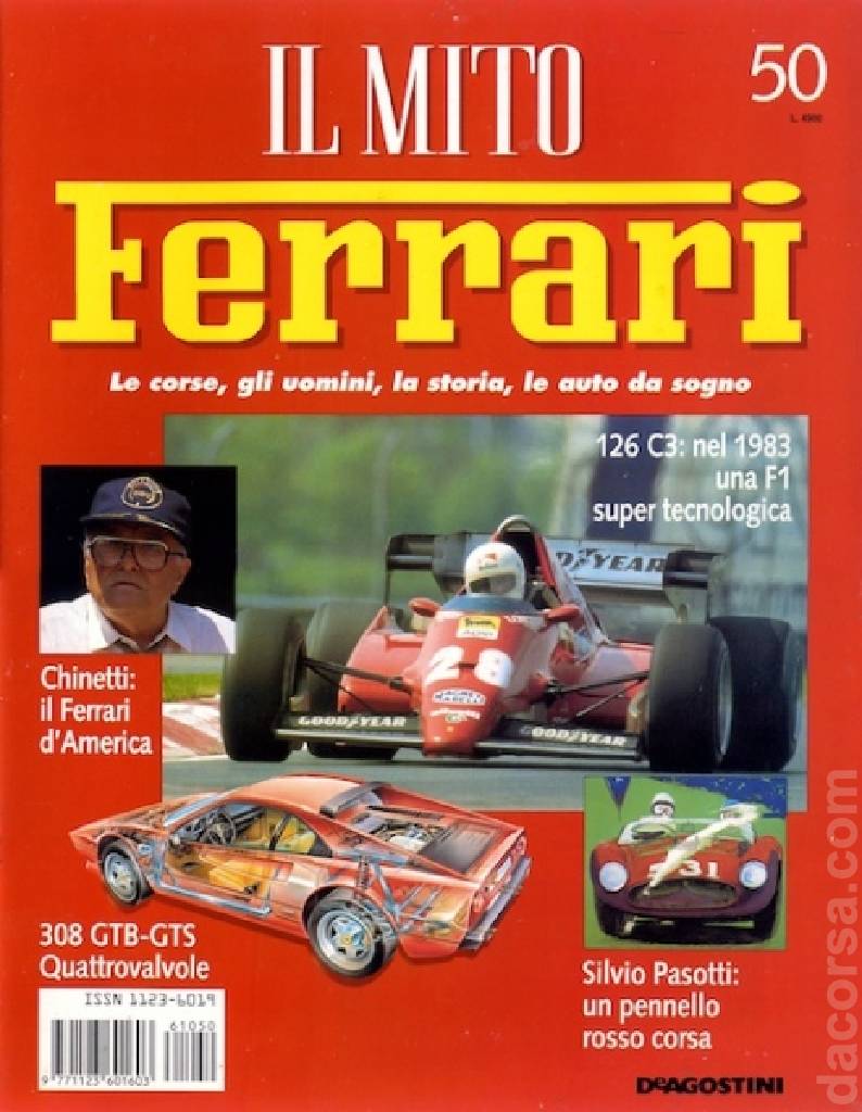 Cover of il Mito Ferrari issue 50, %!s(<nil>)