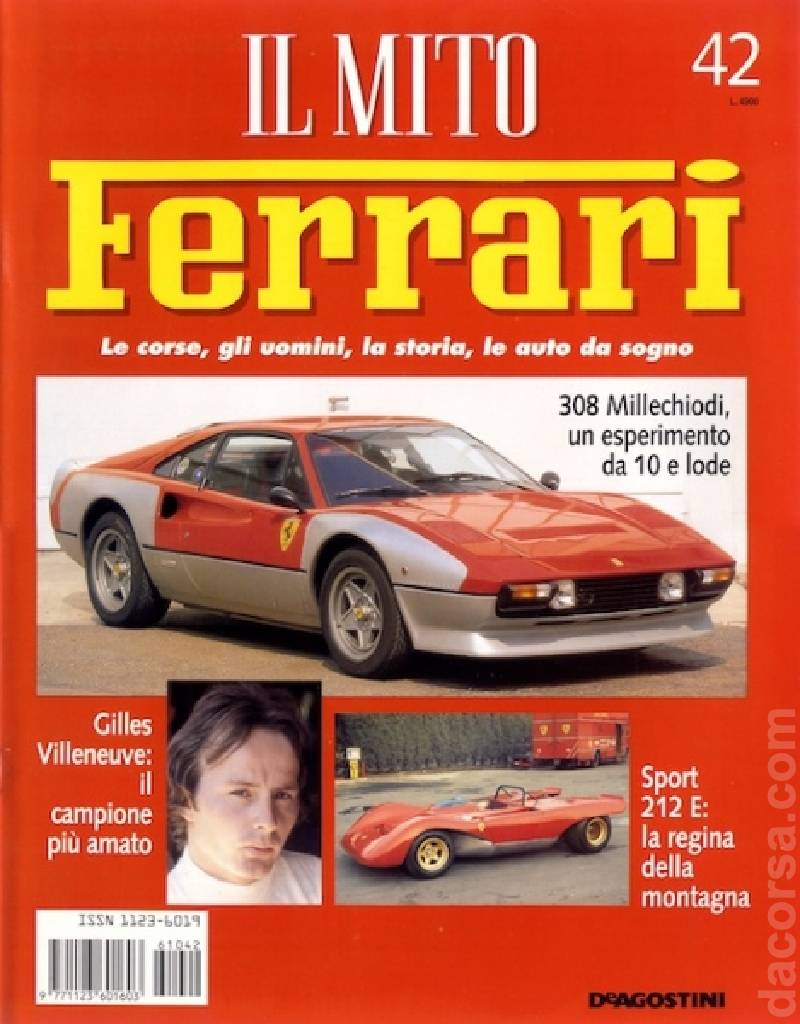 Cover of il Mito Ferrari issue 42, %!s(<nil>)