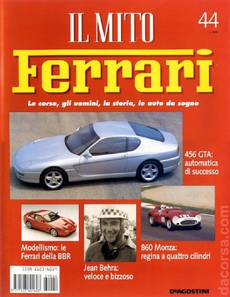 Cover of il Mito Ferrari issue 44, %!s(<nil>)