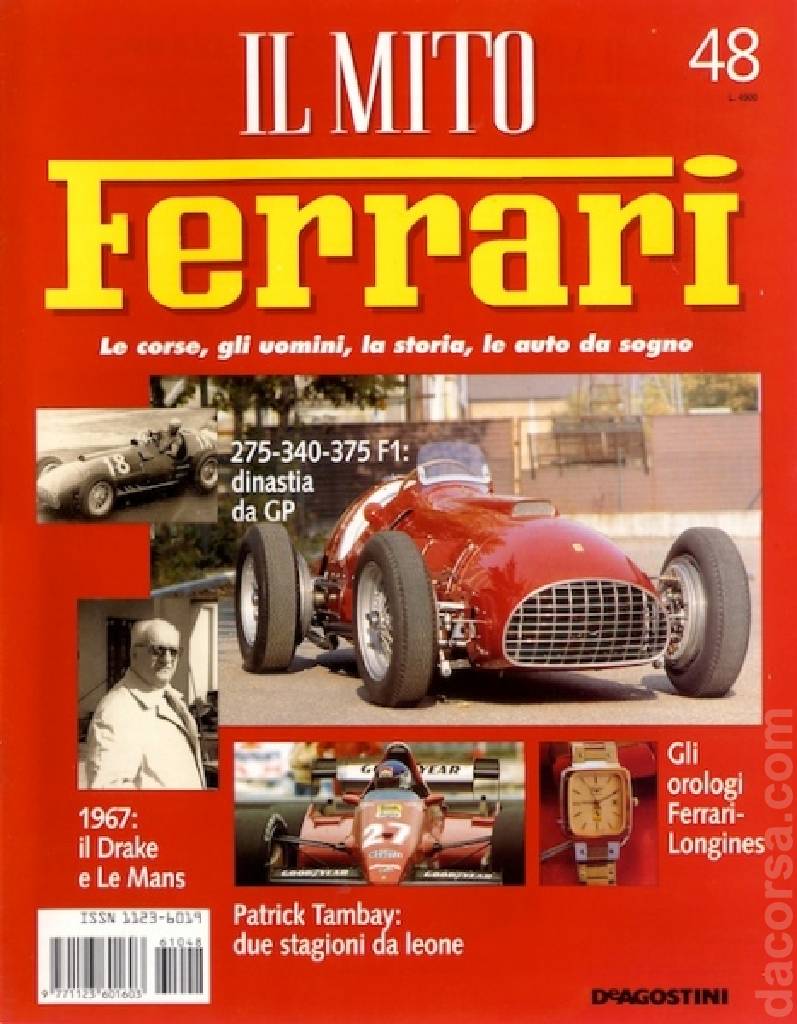 Cover of il Mito Ferrari issue 48, %!s(<nil>)