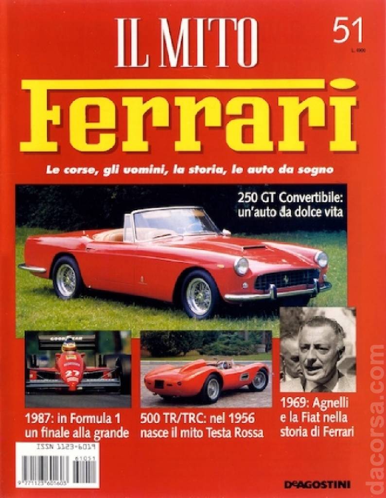 Cover of il Mito Ferrari issue 51, %!s(<nil>)
